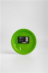 Assiette en carton vert anis